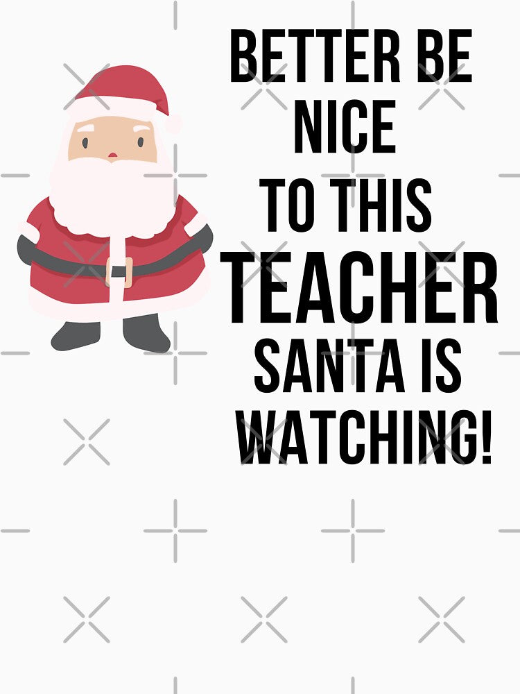 Teacher Funny Christmas Shirts, Teacher 2020,Teacher Santa, Teacher Appreciation Gift, Teacher Gift by TwistedTeeCo