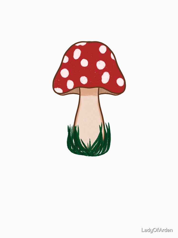 Red Spotted Mushroom by LadyOfArden