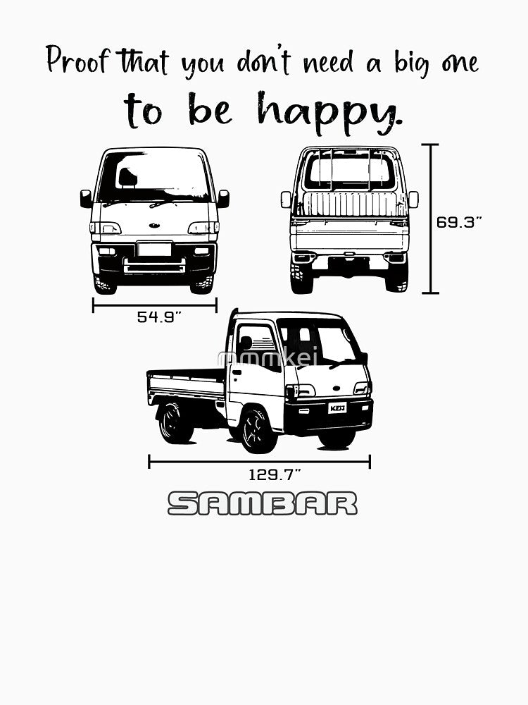 You don't need a big one to be happy Kei Truck by mmmkei