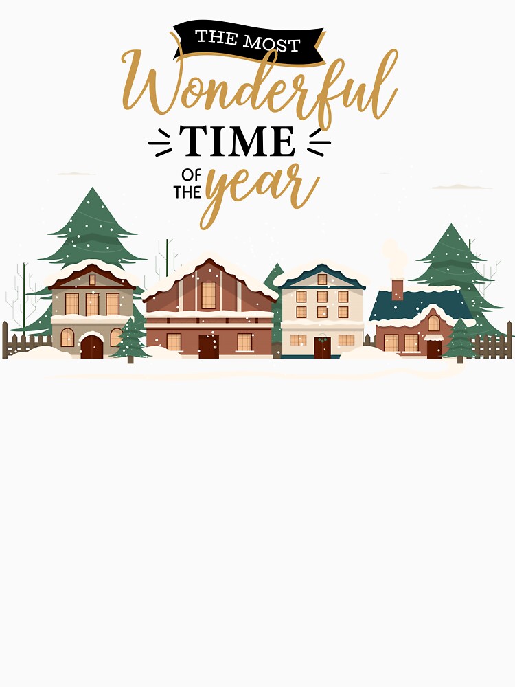 The Most Wonderful Time of The Year - Great Christmas Gift Idea by Icarus Culture