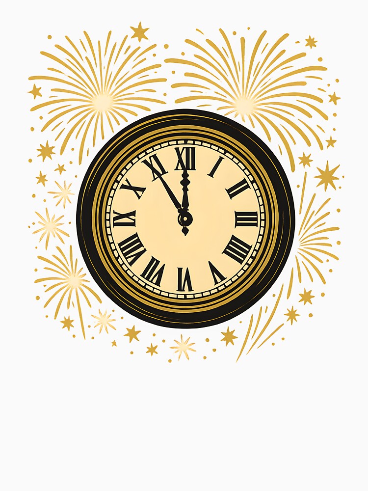 Midnight Countdown Clock by Signal and Ink
