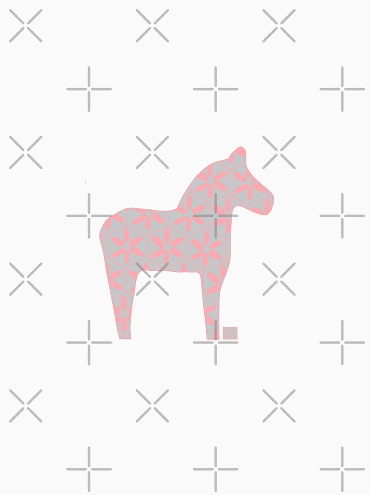 SCANDINAVIAN GEOMETRIC STYLE HORSE by Lumen Designs