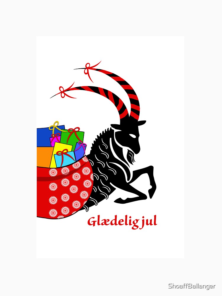 Glaedelig jul Yule Goat Danish Christmas by ShoaffBallanger