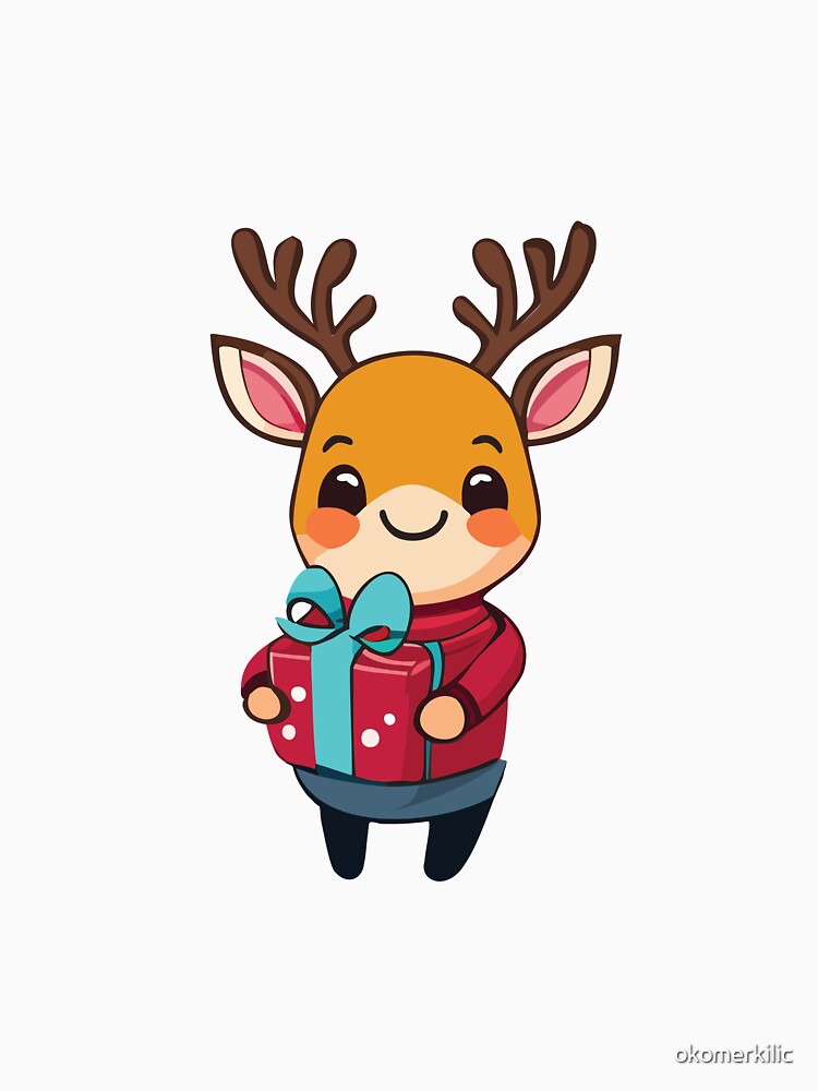 Gift Reindeer by okomerkilic
