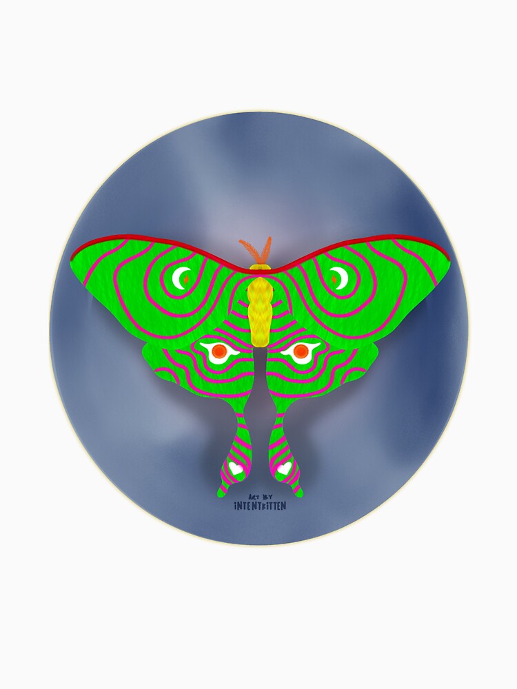 Green Lunar Moth by NicheKnightArt
