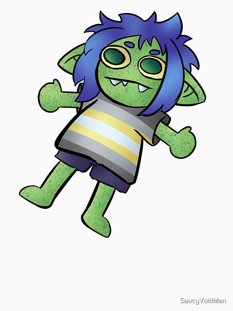 Demigender Pride Goblin by SandTrap Sorcery