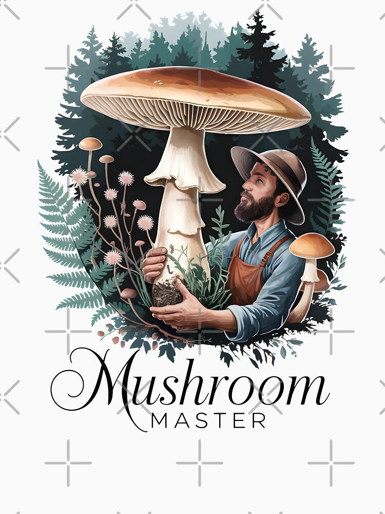 Mushroom Master by Wegetees