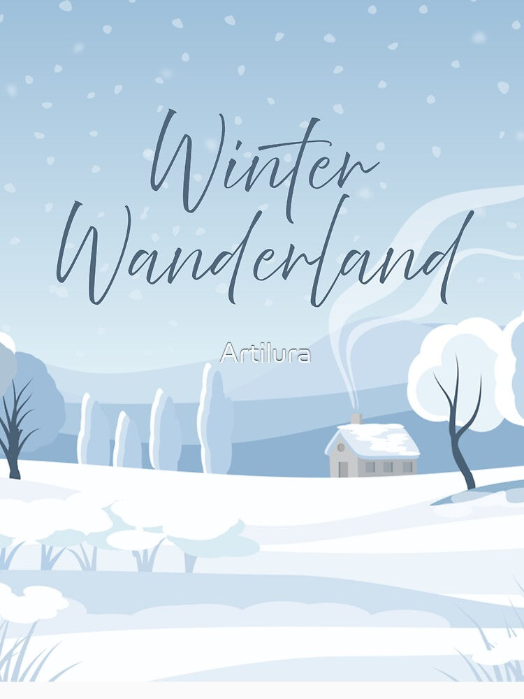 Winter Wonderland Snowy Landscape by Artilura