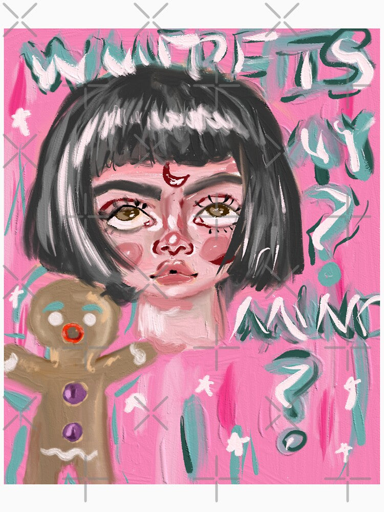Gingerbread man where is my mind? by FreakyBunny7