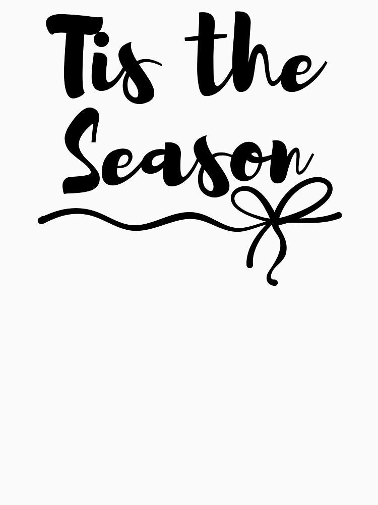 Tis the Season - Festive Holiday Design merry Christmas by highflycrafts