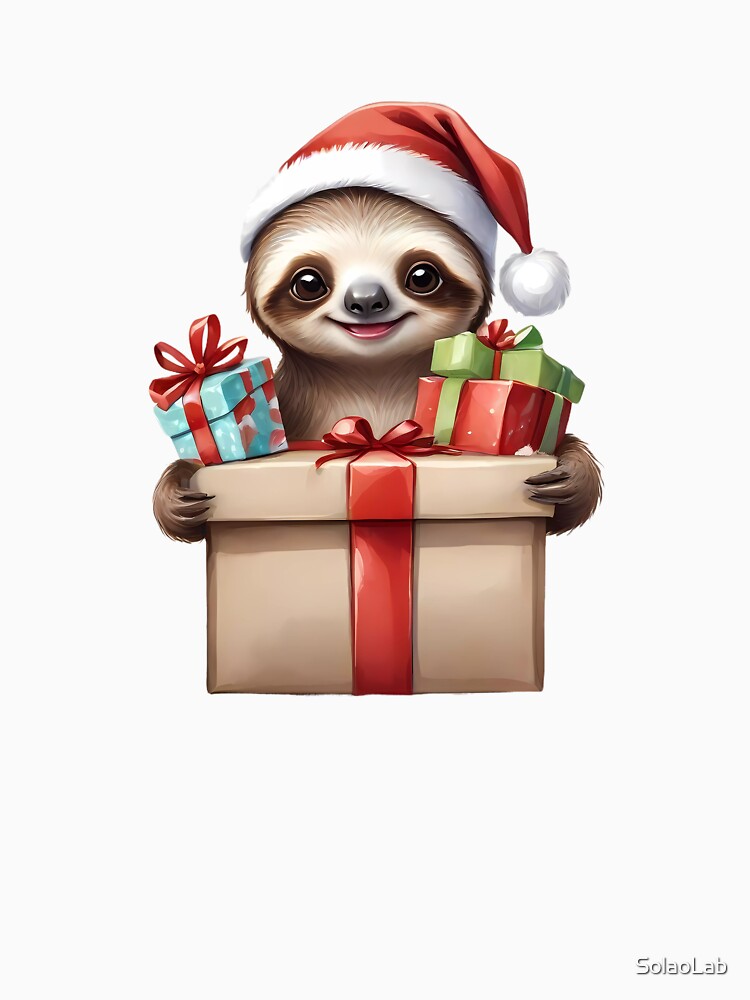 Christmas Sloth by SolaoLab