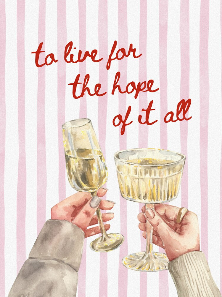 To Live For The Hope Of It All by Seillean Daisy Society