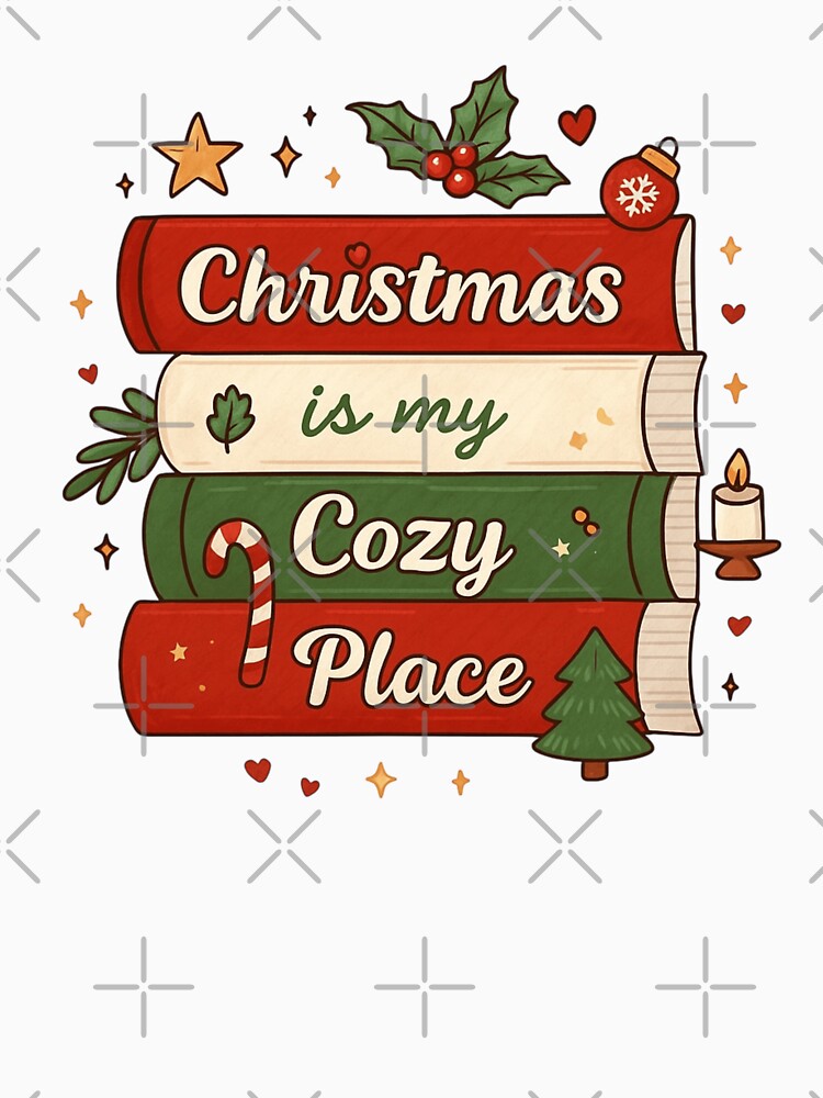 Bookish Christmas is My Cozy Place by BookishEve