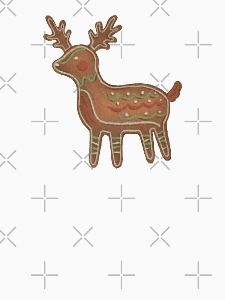 Reindeer Gingerbread by LisaMichelleArt
