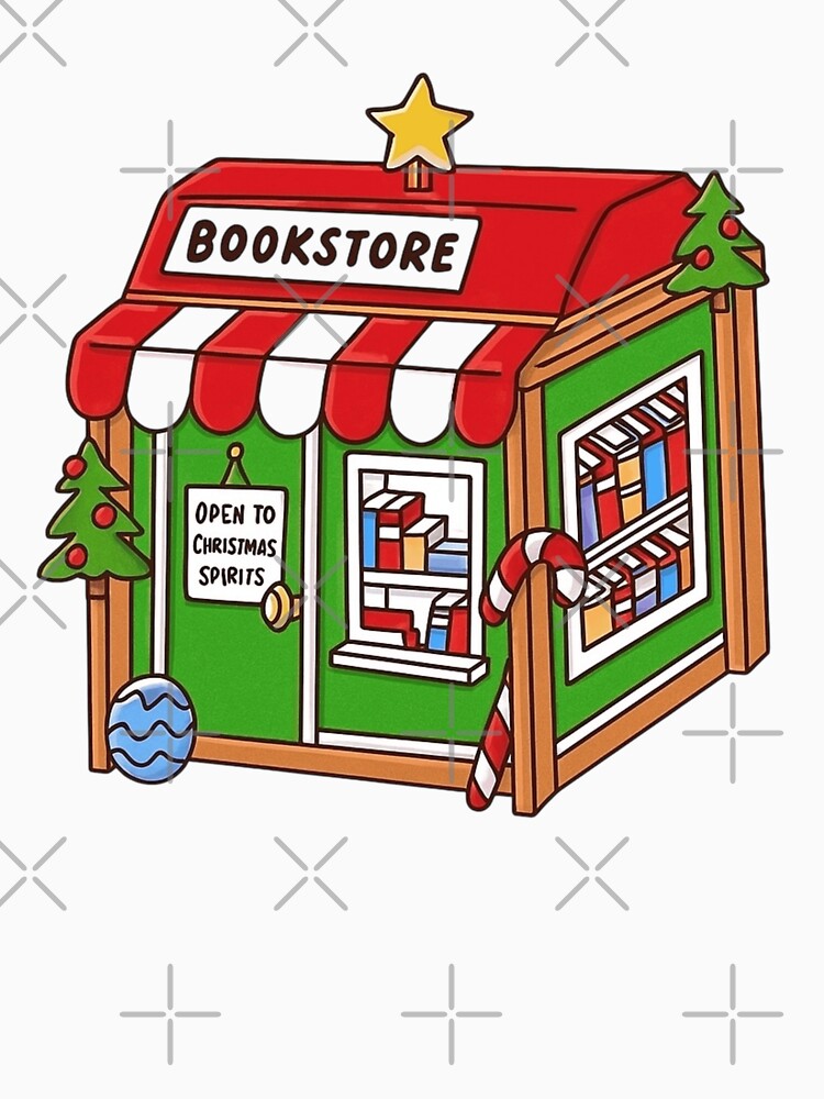 Christmas Holiday Bookstore by BookishEve