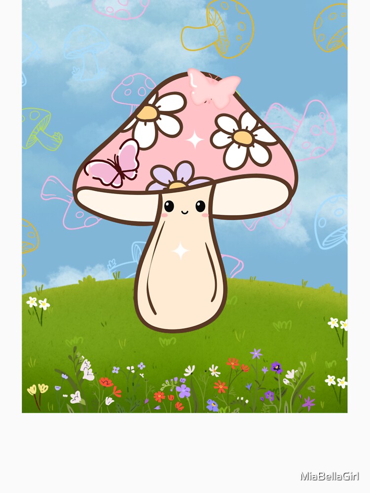 Cute Mushroom by MiaBellaGirl