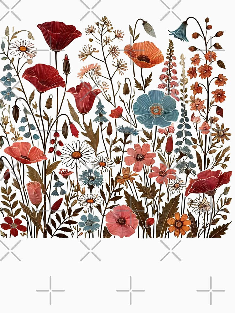 Beautiful Cottagecore Floral Design by MarketMavenGift
