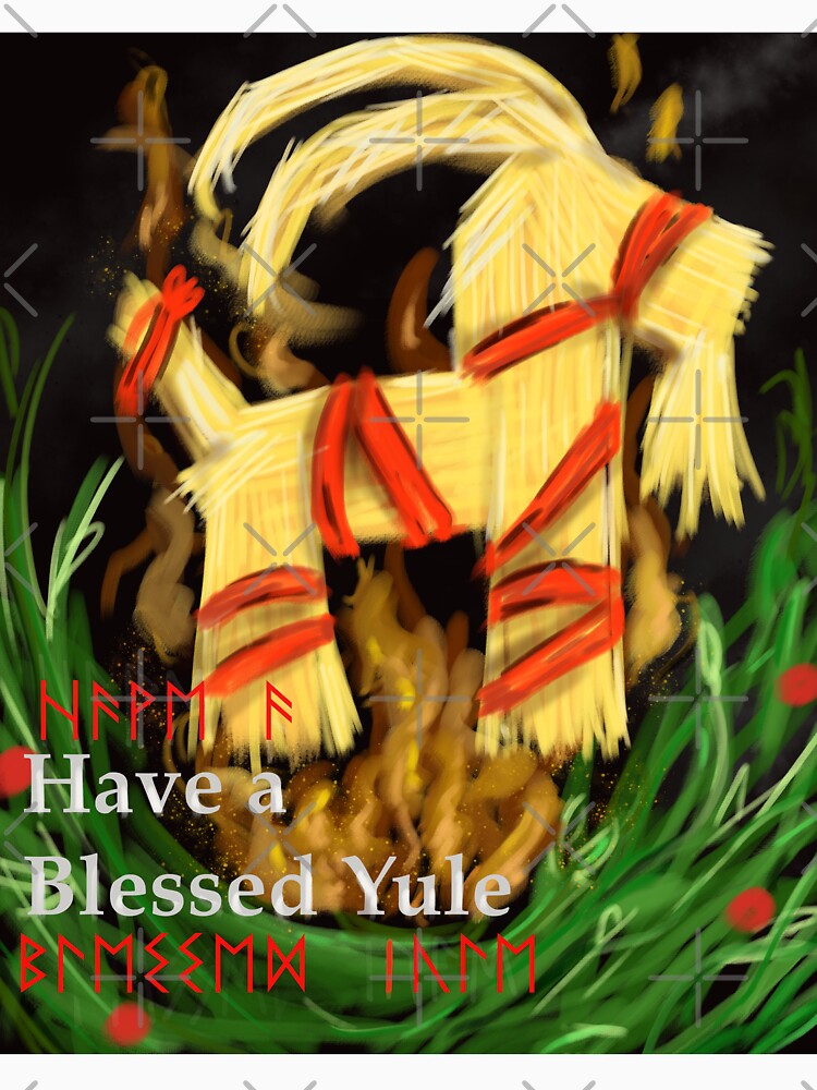 Blessed Yule Goat by TheLadySif