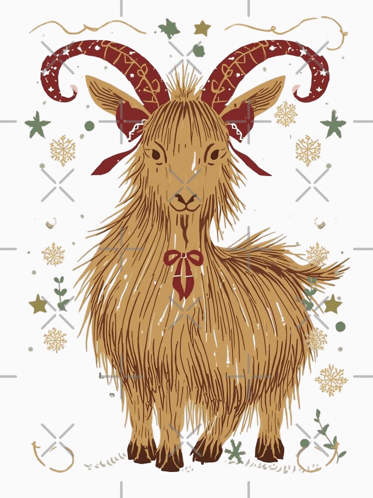 Yule Goat Folk Art Series – Cozy Nordic Christmas Gift Line by Nordic Echo