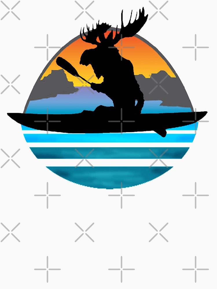 THE MOOSE PADDLER by NINUNO