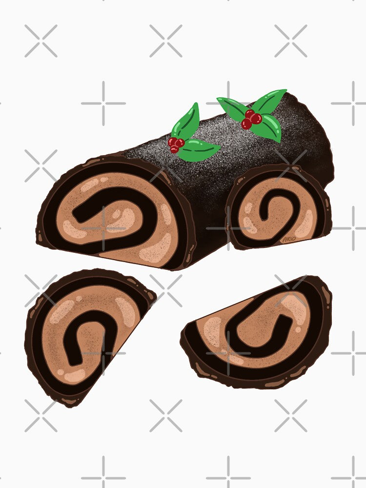 Simple Series - Yule Log Cake by Sleepy Akio