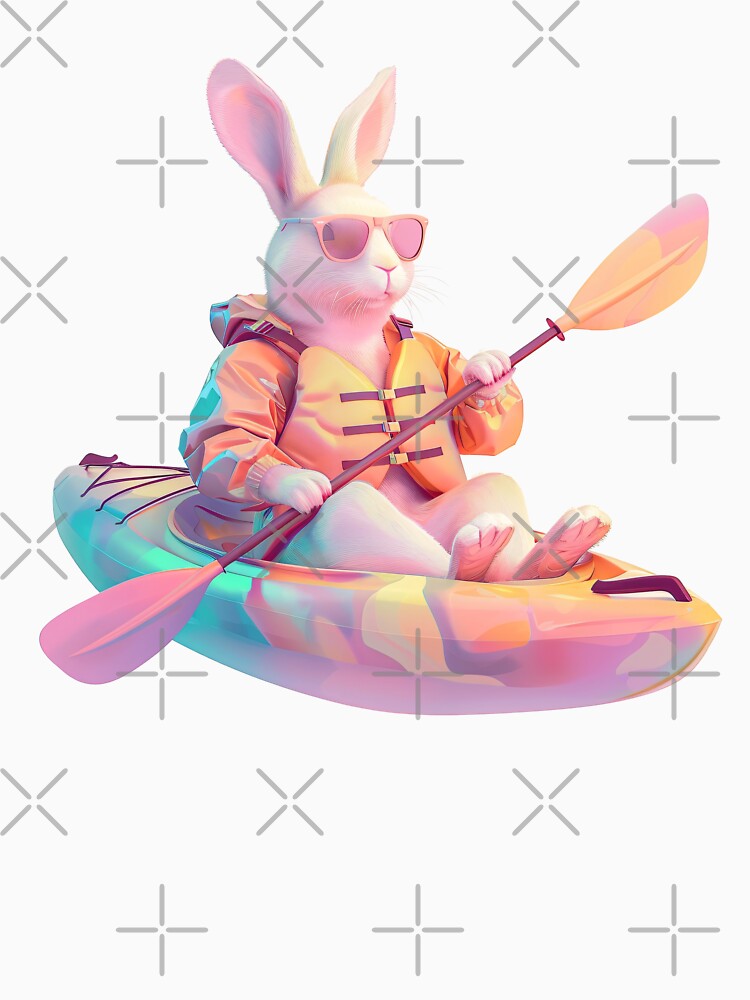 Rabbit in boat by ArtfulPlay