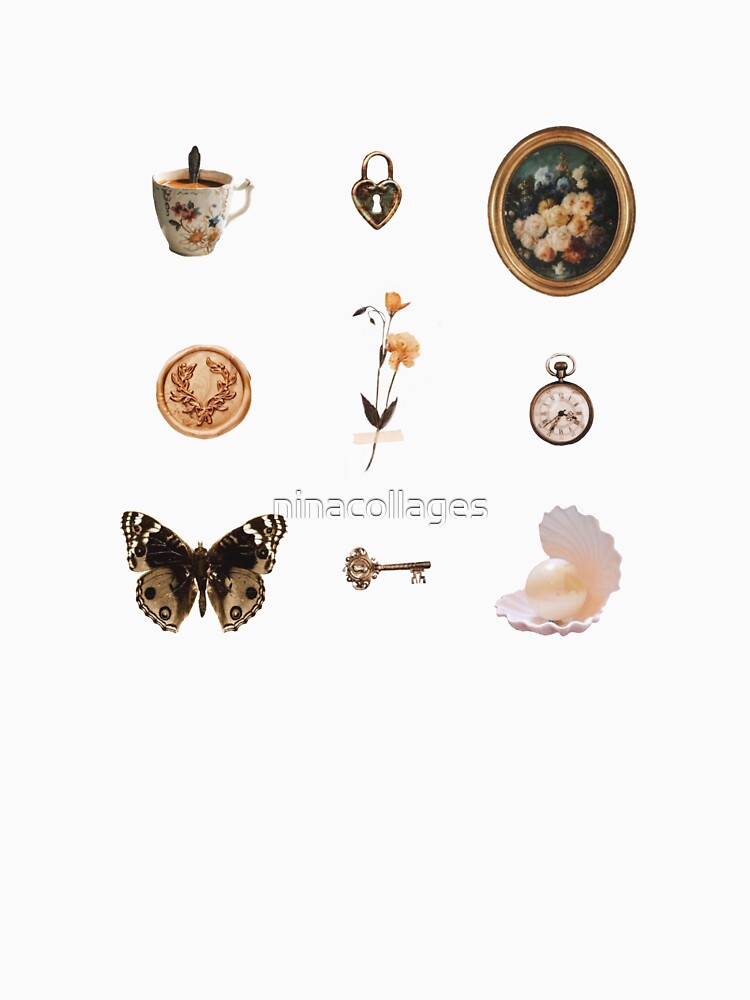 Antique store - dark academia collage by ninacollages
