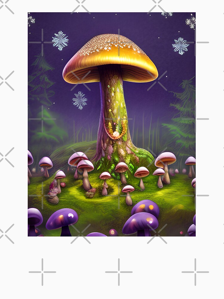 Yellow Mushroom by GoodaBeing