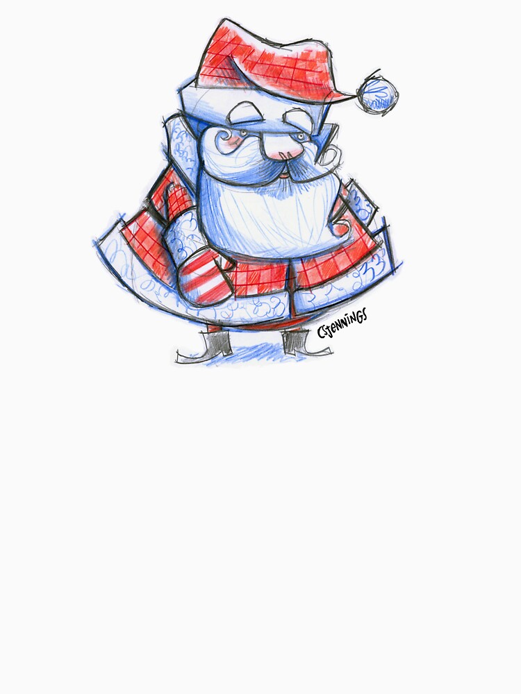 Santa Sketchbook Version by CS Jennings