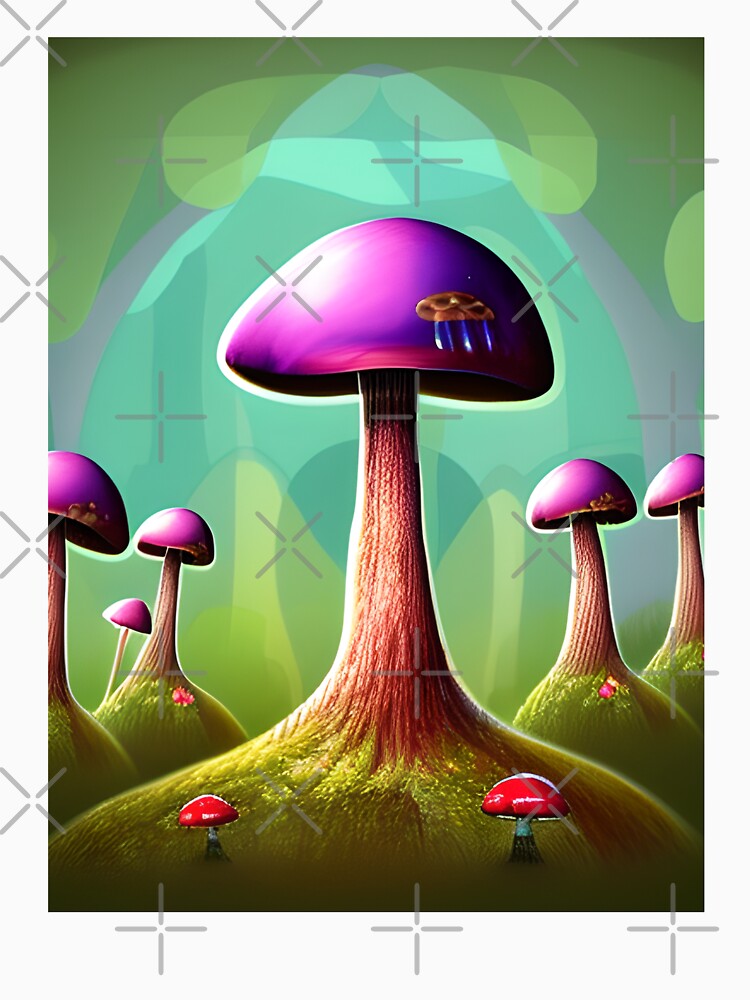 Mushroom Art by GoodaBeing