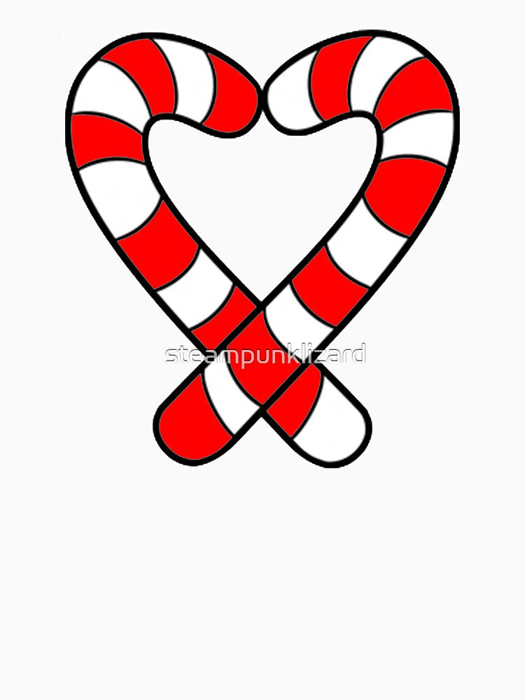 Candy Cane Heart by steampunklizard