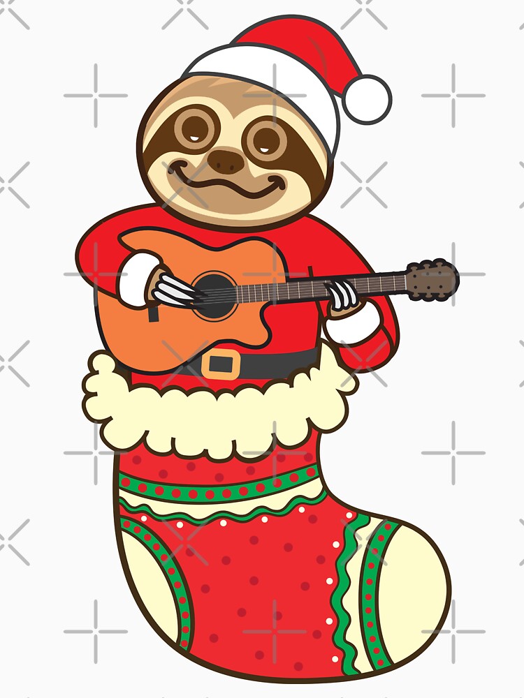 Sloth Xmas Stocking by plushism