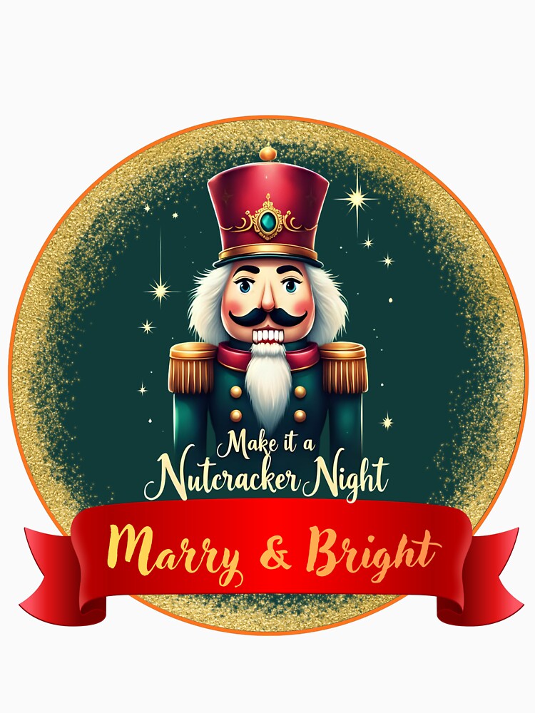 Nutcracker Night – Merry & Bright Christmas Design by HANG ON STUDIO