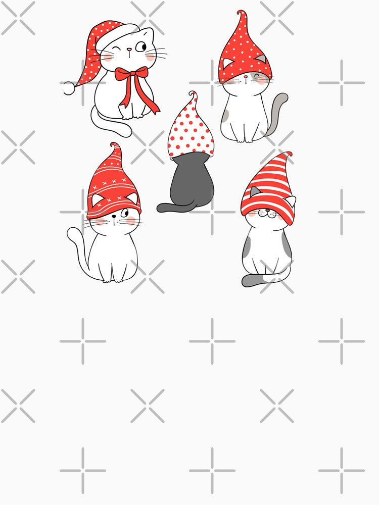 Funny Christmas Cat with Gnome Hat by TheStyleClub ⭐⭐⭐⭐⭐