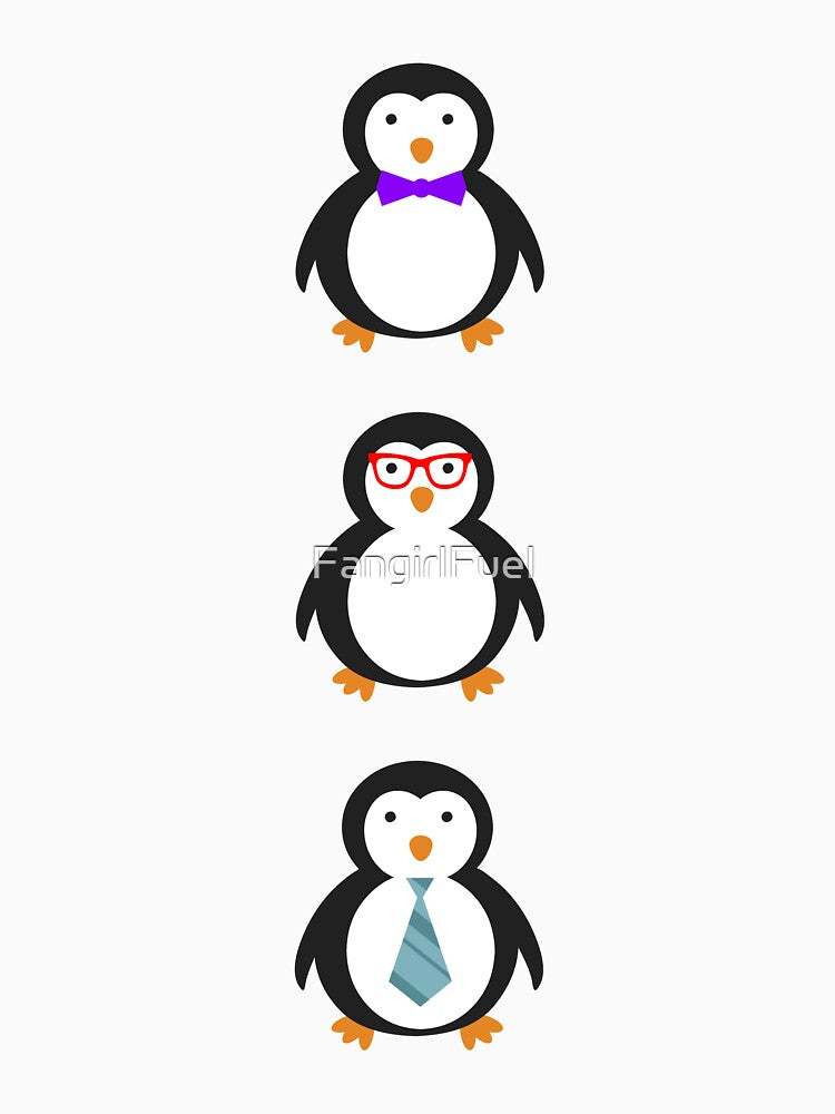 Penguin Trio by FangirlFuel