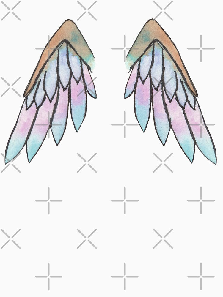 Pastel wings by Crispaytaco