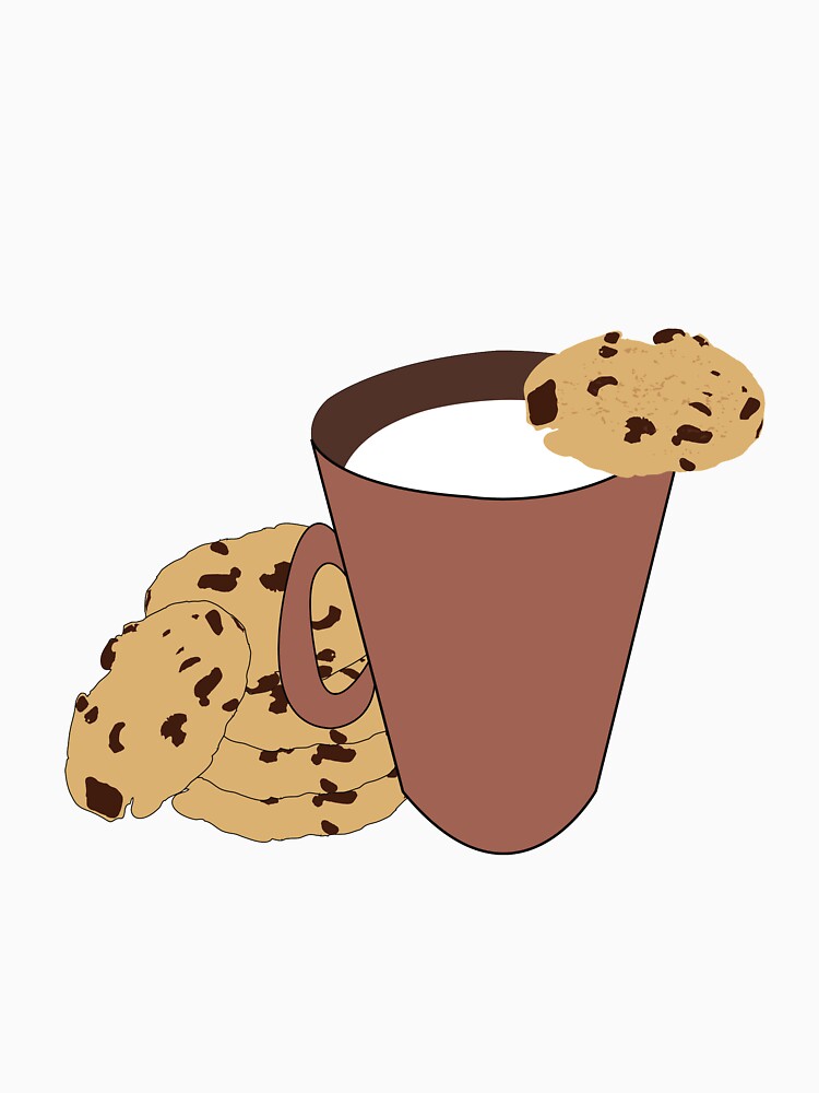 Milk and Chocolate Chip Cookies by PepaAnaRB