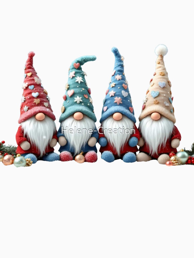 Cute Christmas Gnomes by Helene-Creation