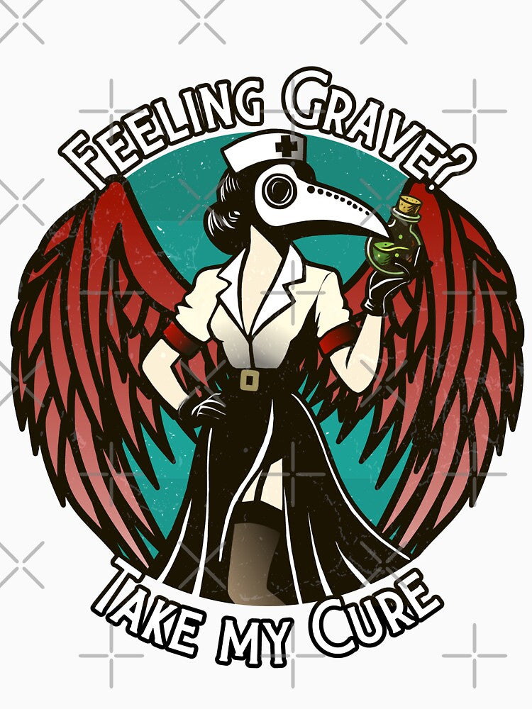 Gothic Nurse Dark Humor by kaszczyszko