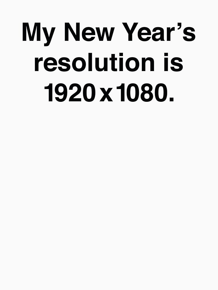 My New Year's Resolution by AmazingVision