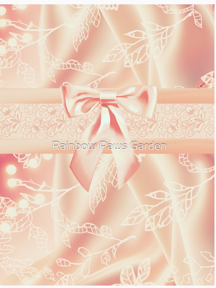 Champagne Beige Elegant Floral Lace | Soft Romantic Blossom Aesthetic by Rainbow Paws Garden