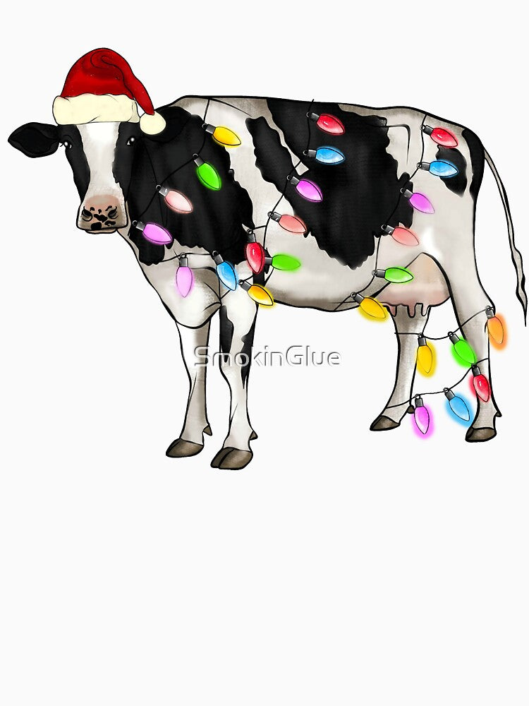 Western Christmas Cow by SmokinGlue