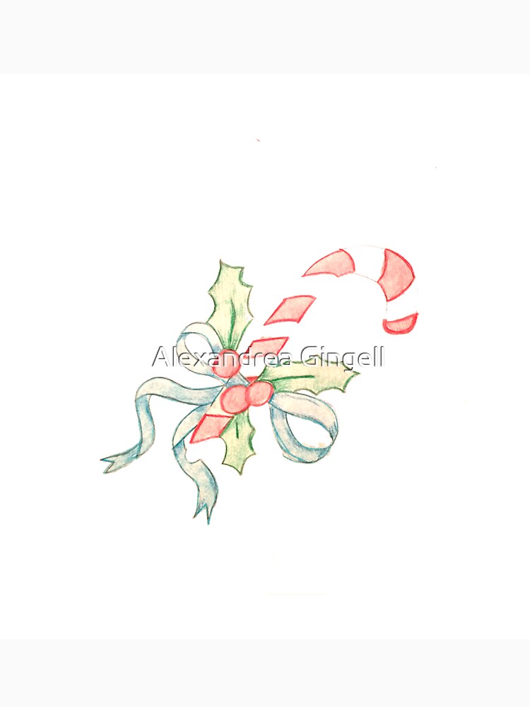 candy cane by Alexandrea Gingell