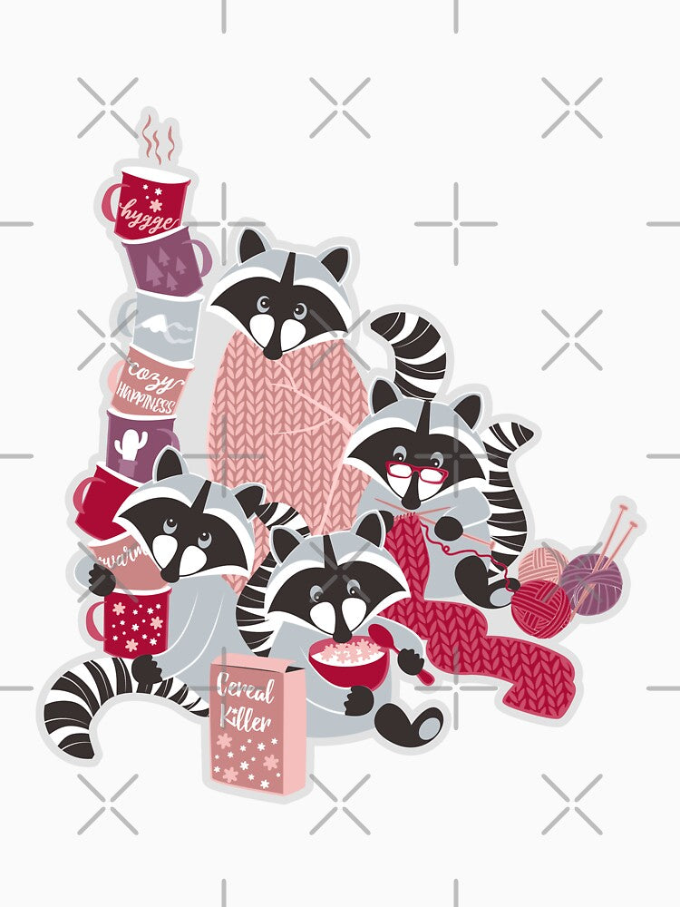 Hygge raccoon by SelmaCardoso