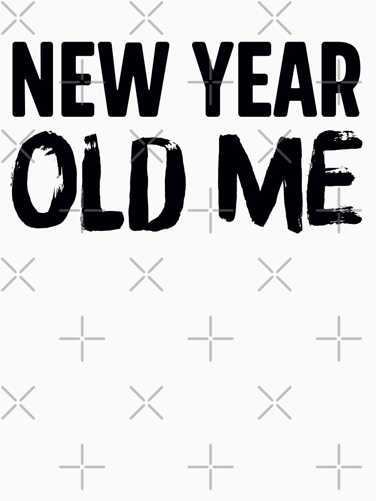 Funny Sarcastic New Years Resolutions 2019 by AugustDesign