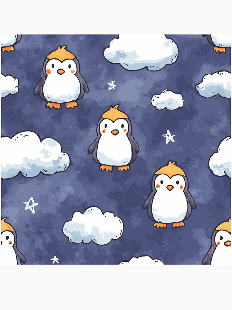 Cute Penguin Pattern by bapupa