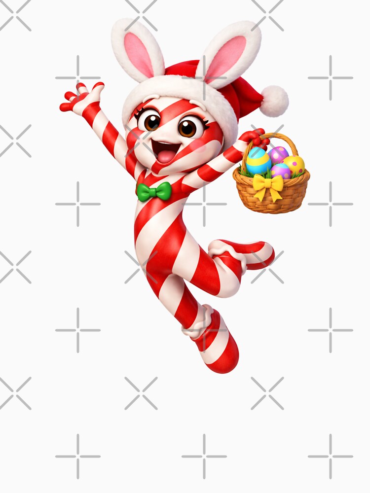Easter Candy Cane Girl 2 by Sillytoe
