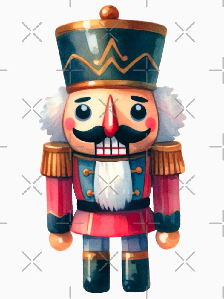 Watercolor Christmas Nutcracker by Star-Fragment