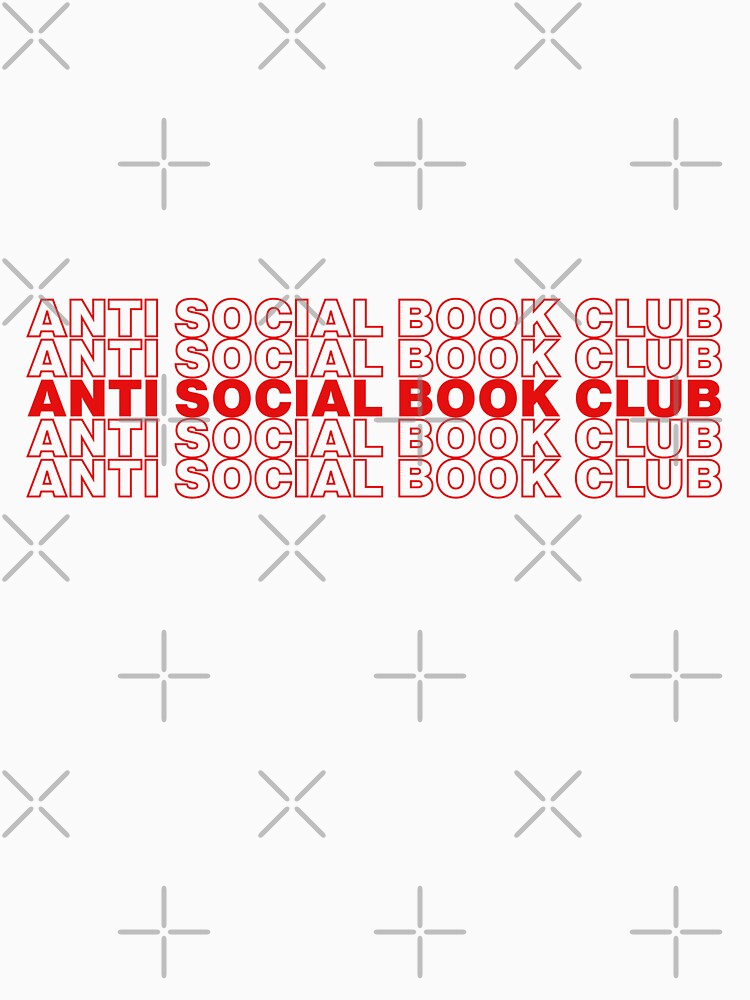 Anti Social Book Club by The Sticker Desk