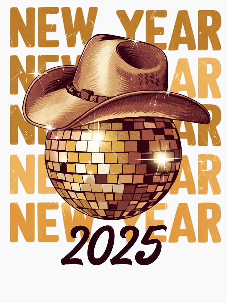 New Year 2025 Disco Cowboy by OskarArts